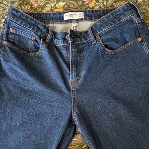 Abercrombie & Fitch Women's Dark Indigo Boot Cut Jeans